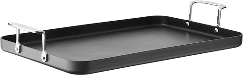 Cuisinart Chef's Classic Nonstick Hard Anodized Double Burner Griddle, 13 x 20 in